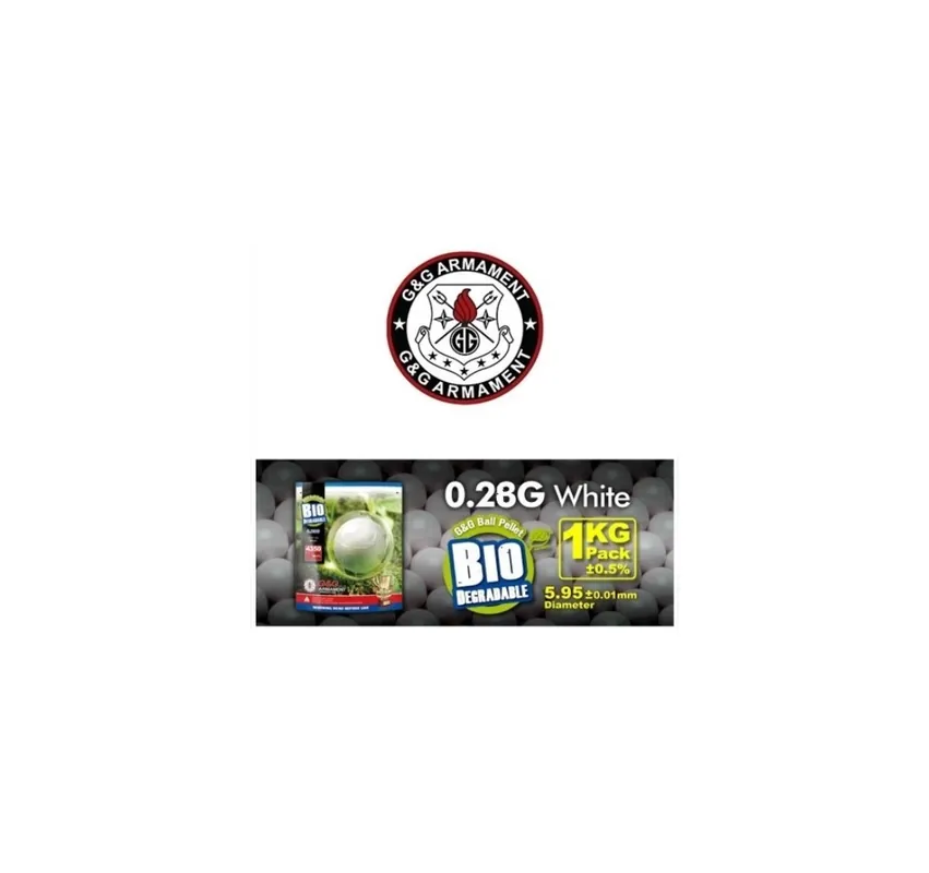 G&G PALLINI BIO 0.28g BIANCHI 3500 BB (1KG)