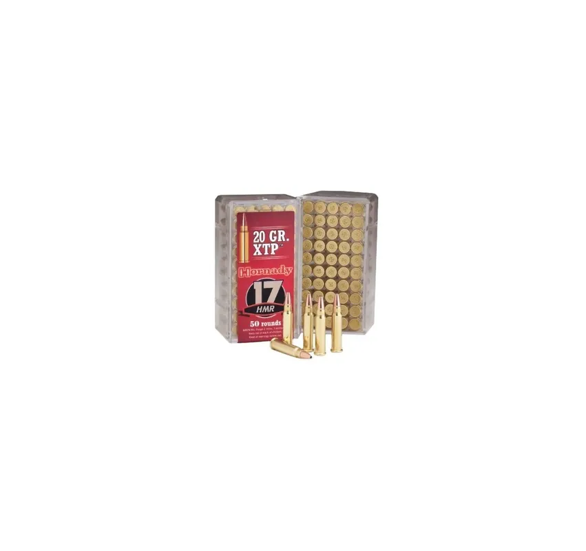 HORNADY CARTUCCE CAL. 17 HMR HP-XTP 20grs *Conf. 50pz*