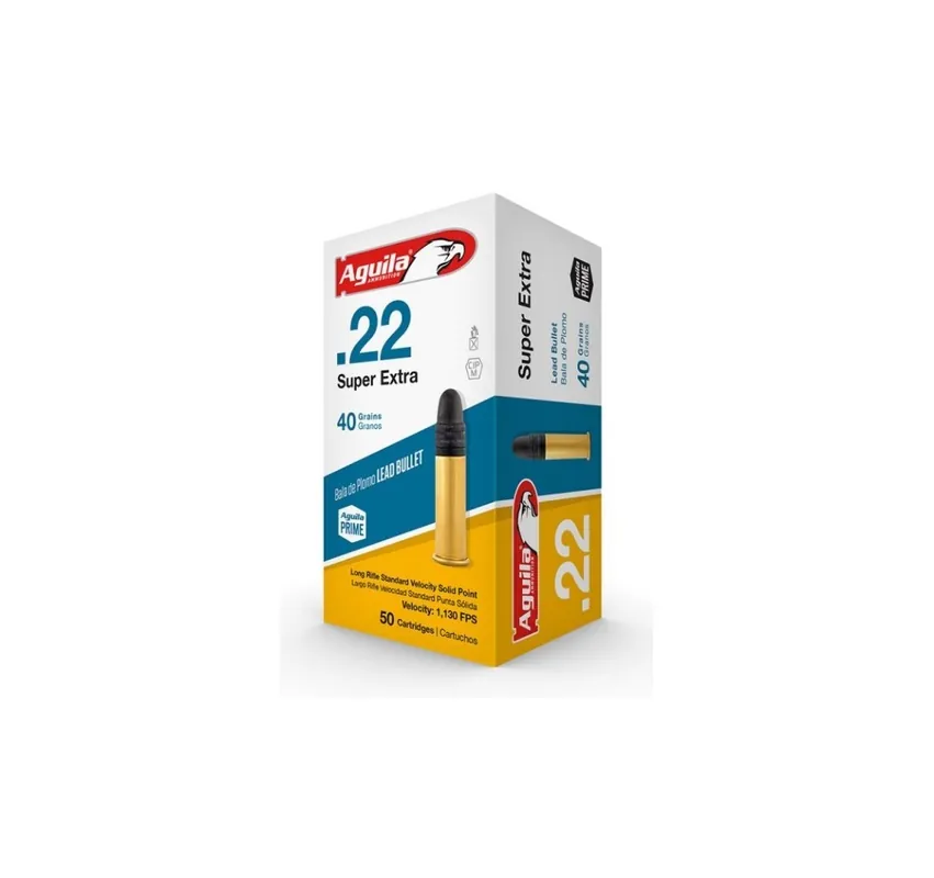 AGUILA CARTUCCE CAL .22LR STANDARD VELOCITY LSP 40grs *Conf. da 50pz*