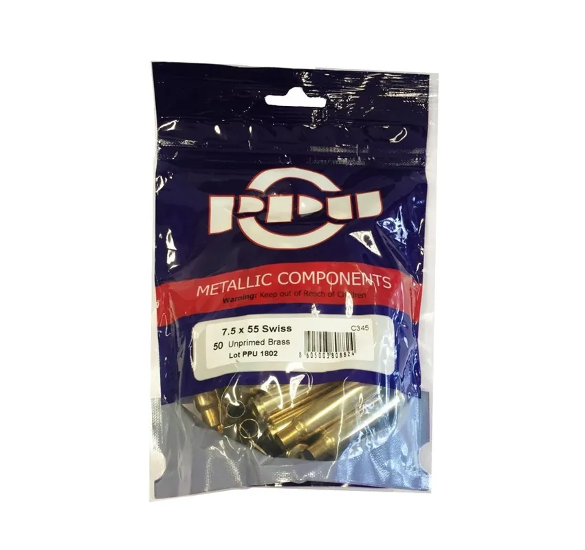 PPU PARTIZAN BOSSOLI CAL. 7,5x55 SWISS *Conf. da 50pz*