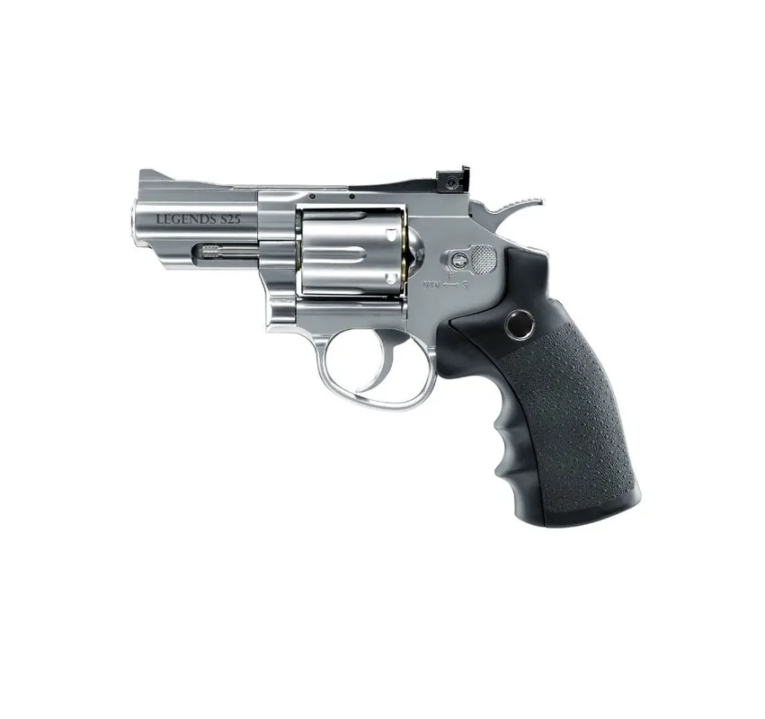 UMAREX PISTOLA LEGENDS S25 SILVER PELLET -7,5J CAL 4,5 C.N. 766
