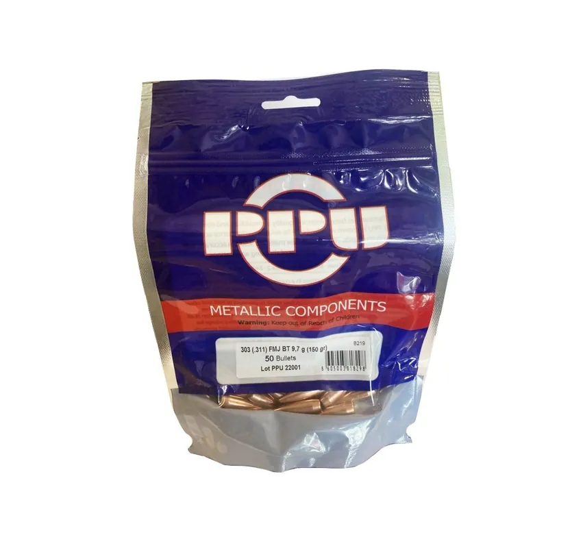 PPU PARTIZAN PALLE CAL. 303 FMJ BT 150grs *Conf. da 50pz*