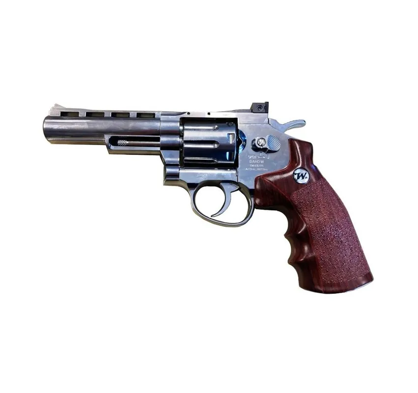 GAMO PISTOLA/REVOLVER W CO2 4" 7,5J CAL 4,5 C.N. 00072bnp