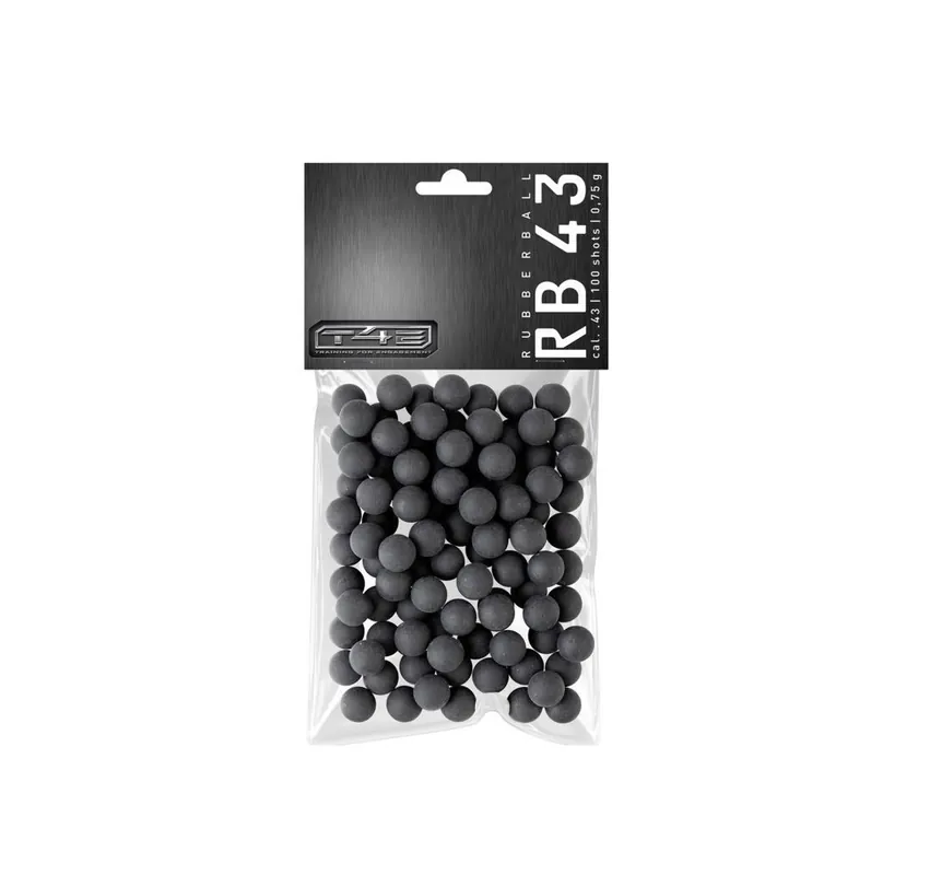 UMAREX PALLINI GOMMA T4E .43"RB PRAC 0.75g *Conf. da 100pz*