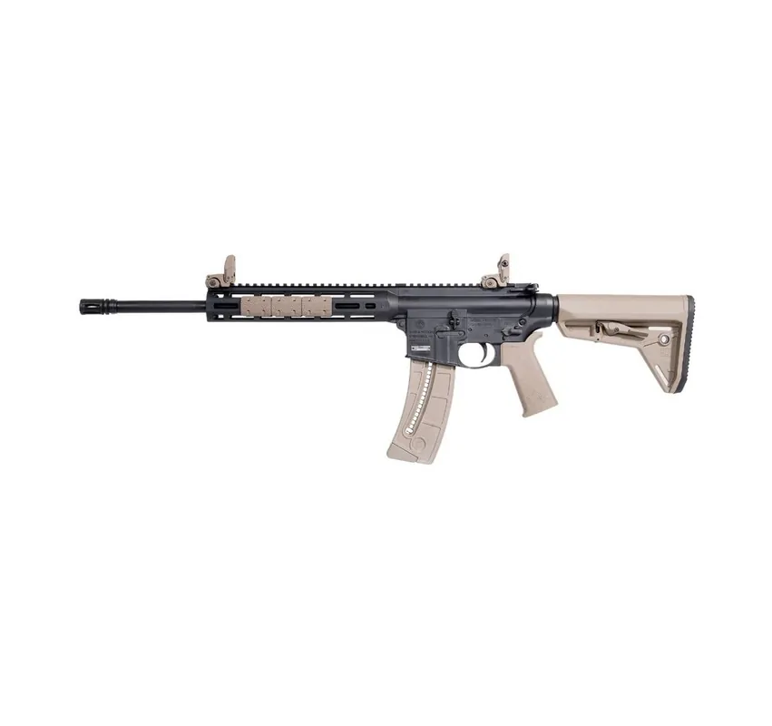SMITH&WESSON CARABINA SEMIAUTO M&P15-22 MOE SL 16.5" FDE CAL .22LR