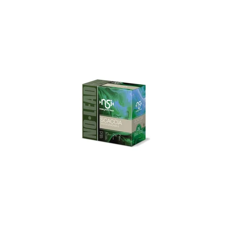 NOBEL SPORT NSI CARTUCCE SPECIALE SCACCIA CAL. 12 *Conf. da 25pz*