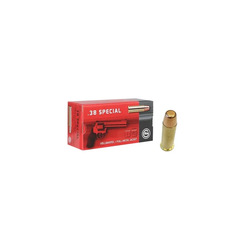 GECO CARTUCCE CAL. 38SPL FMJ FN 158grs *Conf. da 50pz*