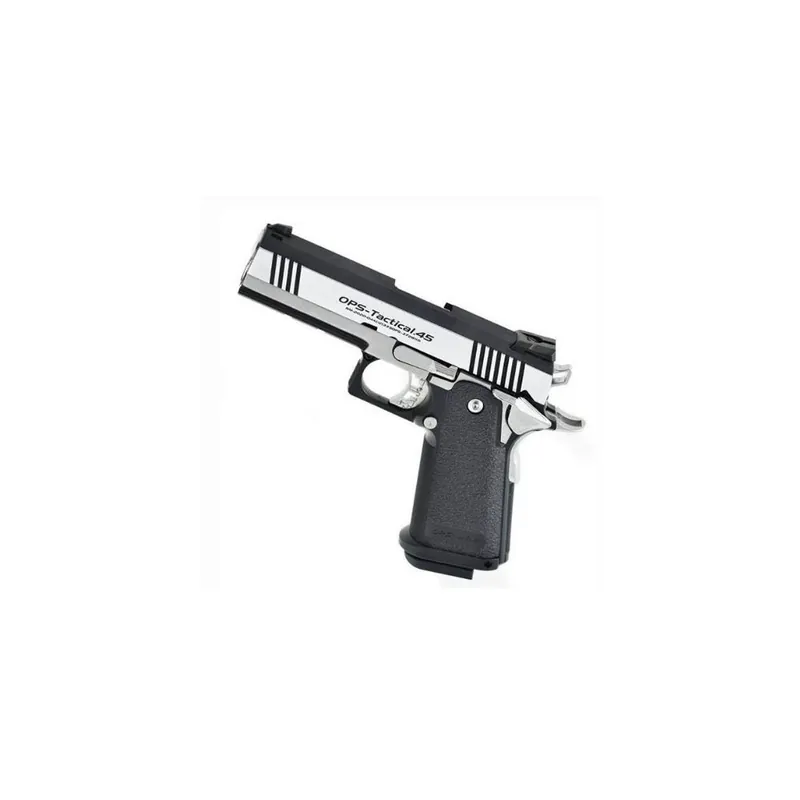 MARUI PISTOLA SOFTAIR GAS 4.3 CUSTOM DUAL STAINLESS HI-CAPA