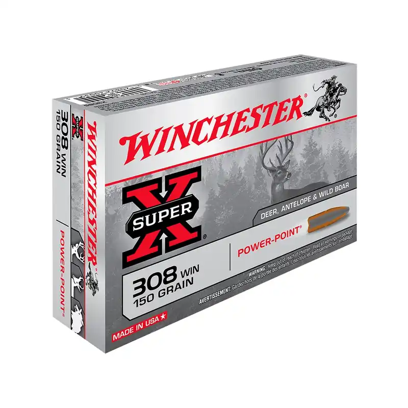 WINCHESTER CARTUCCE POWER POINT CAL. 308 WIN 150grs *Conf. da 20pz*