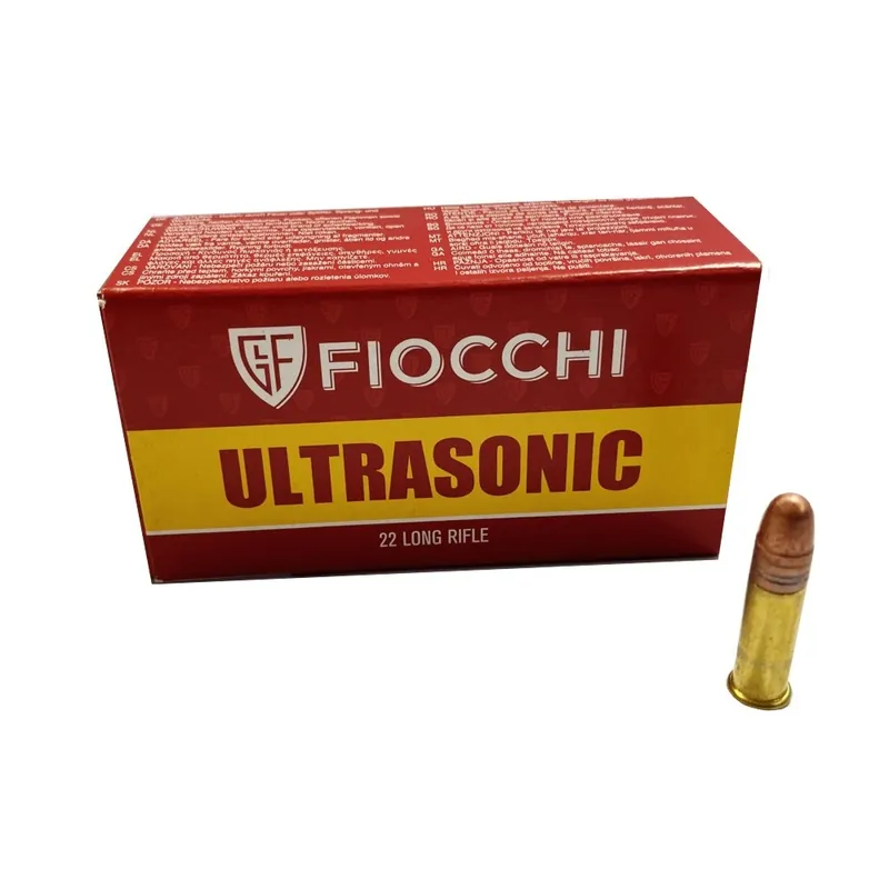 FIOCCHI CARTUCCE CAL. 22 LR ULTRASONIC LRN RAM 40grs *Conf. da 50pz*