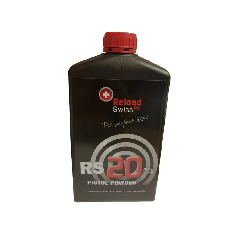 RELOAD SWISS - RS POLVERE RS20 *Conf. da 0,5 Kg*