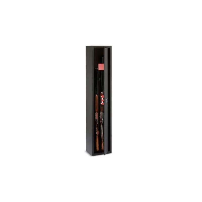 TECHNOMAX ARMADIO PORTAFUCILI A CHIAVE PER 3 ARMI COLOR NERO TCH3