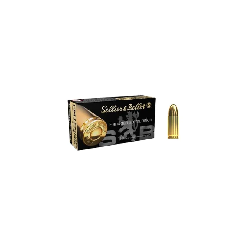 SELLIER & BELLOT CARTUCCE CAL. 9 LUGER 9x19 FMJ 124grs *Conf. da 50pz*