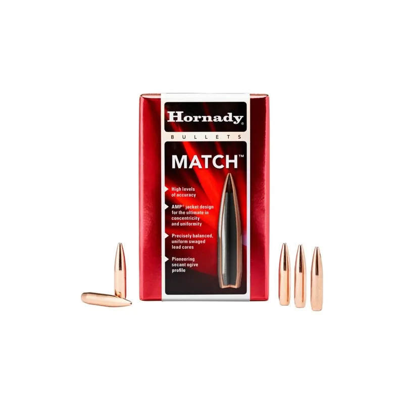HORNADY PALLE 264" MATCH 140grs BTHP *Conf. 100pz*