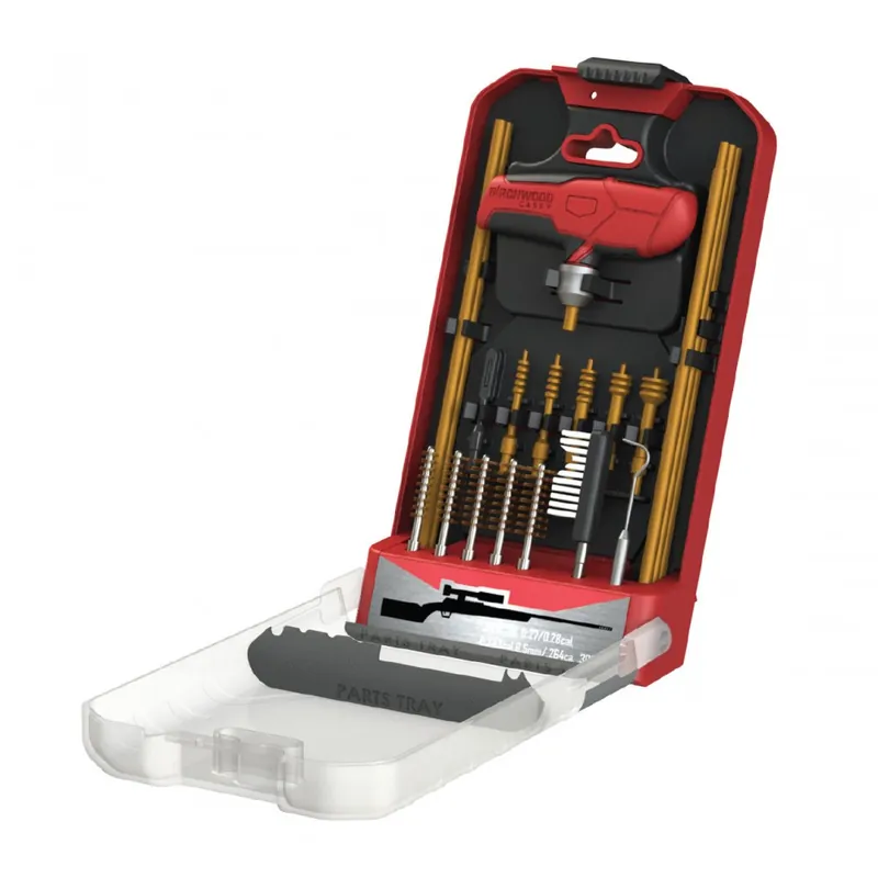BIRCHWOOD KIT PULIZIA PER ARMA LUNGA/FUCILE *21 PEZZI*