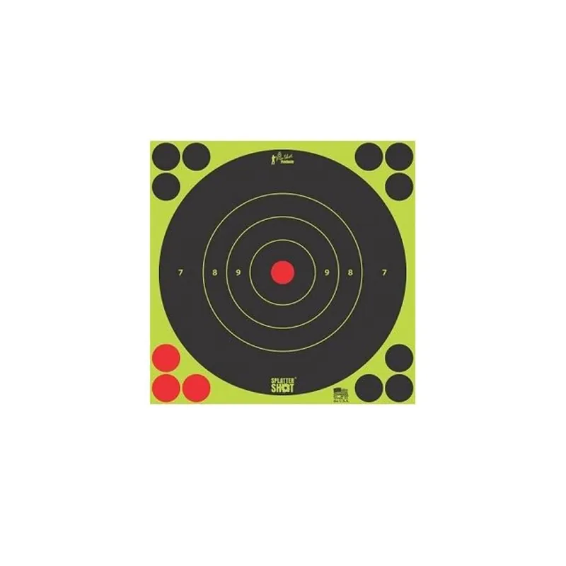 PROSHOT CENTRO BERSAGLIO BULLSEYE SPLATTER SHOT 6" ADESIVO *Conf. 12pz*