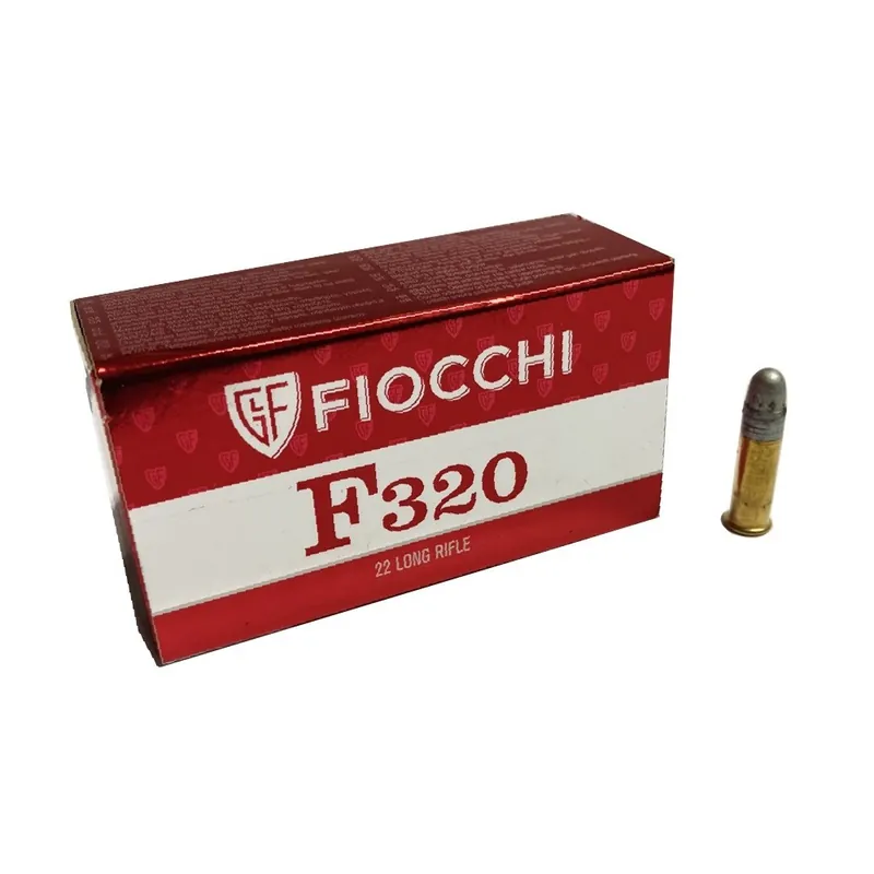 FIOCCHI CARTUCCE CAL. 22 LR F320 40grs *Conf. da 50pz*