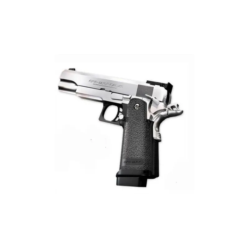 MARUI PISTOLA SOFTAIR GAS 5.1 HI-CAPA GBB CHROME STAINLESS
