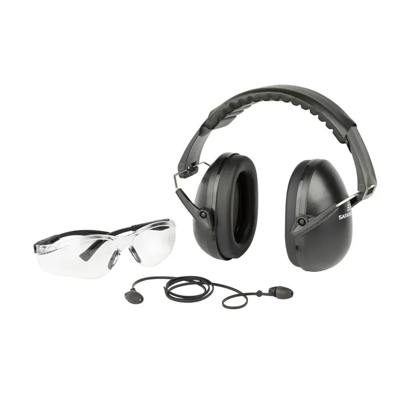 SAFARILAND KIT CUFFIE OCCHIALI E AURICOLARI IMPULSE RANGE