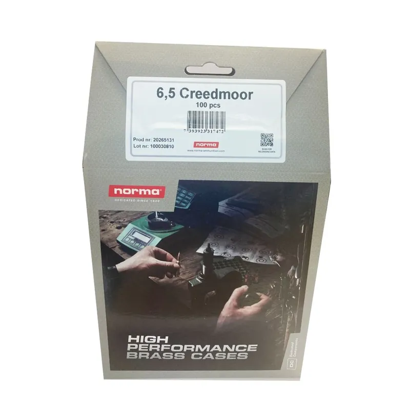 NORMA BOSSOLI CAL. 6,5 CREEDMOOR *Conf. da 100pz*