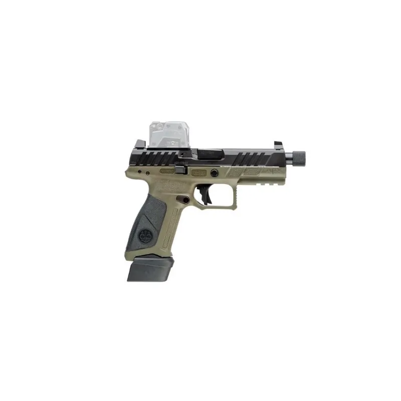 BERETTA PISTOLA APX A1 FS TACTICAL CAL 9x19 9 LUGER NERA/OLIVE