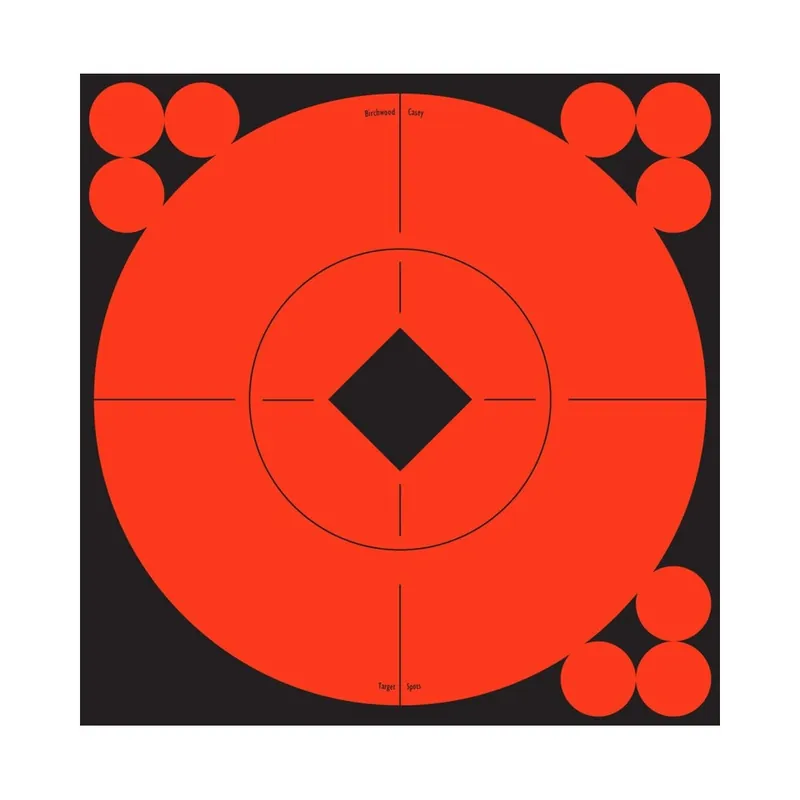 BIRCHWOOD BERSAGLIO TARGET 10 SPOT 6" *Conf. 10pz* + 120 BOLLINI COPRIFORO