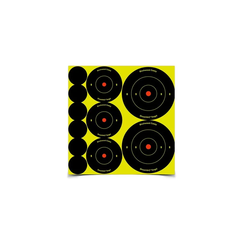 BIRCHWOOD BERSAGLIO TARGET SHOOT NC 132 VARI SPOT *Conf. 12pz*
