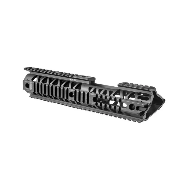 FAB DEFENSE SLITTA QUAD-RAIL LUNGA IN ALLUMINIO PER M4