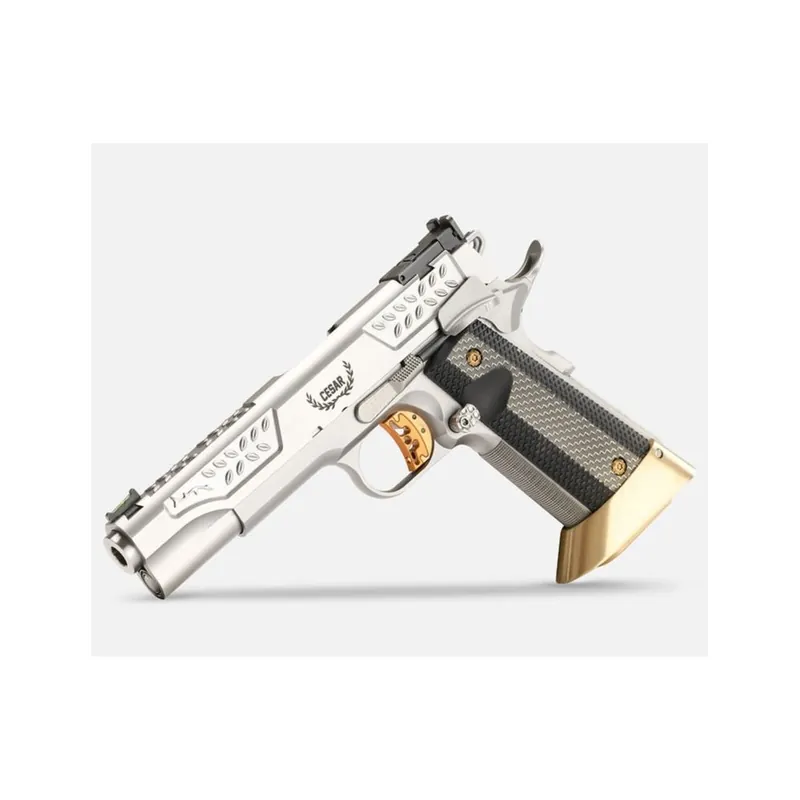 BUL PISTOLA CESAR CAL 9x19 9 LUGER 5" CROMATA GOLD 10+1C