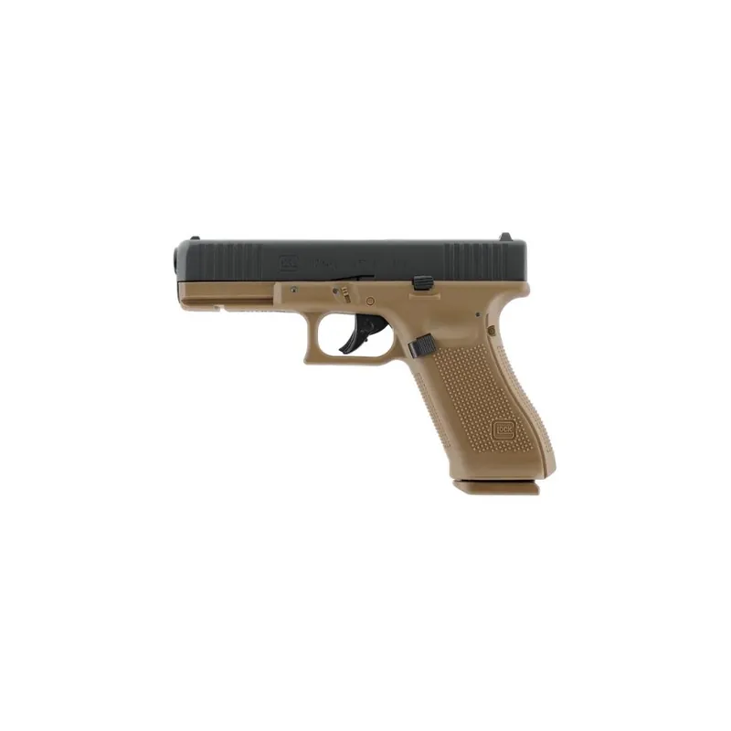 UMAREX GLOCK PISTOLA 17 5 GEN CO2 -7,5J CAL. 4,5 COYOTE C.N. 00205bnp