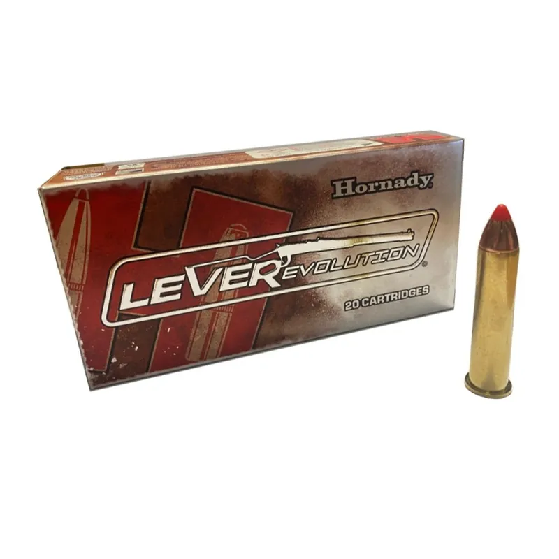 HORNADY CARTUCCE Cal. 45-70 GVT 325grs LEVEREVOLUTION *Conf. da 20pz*