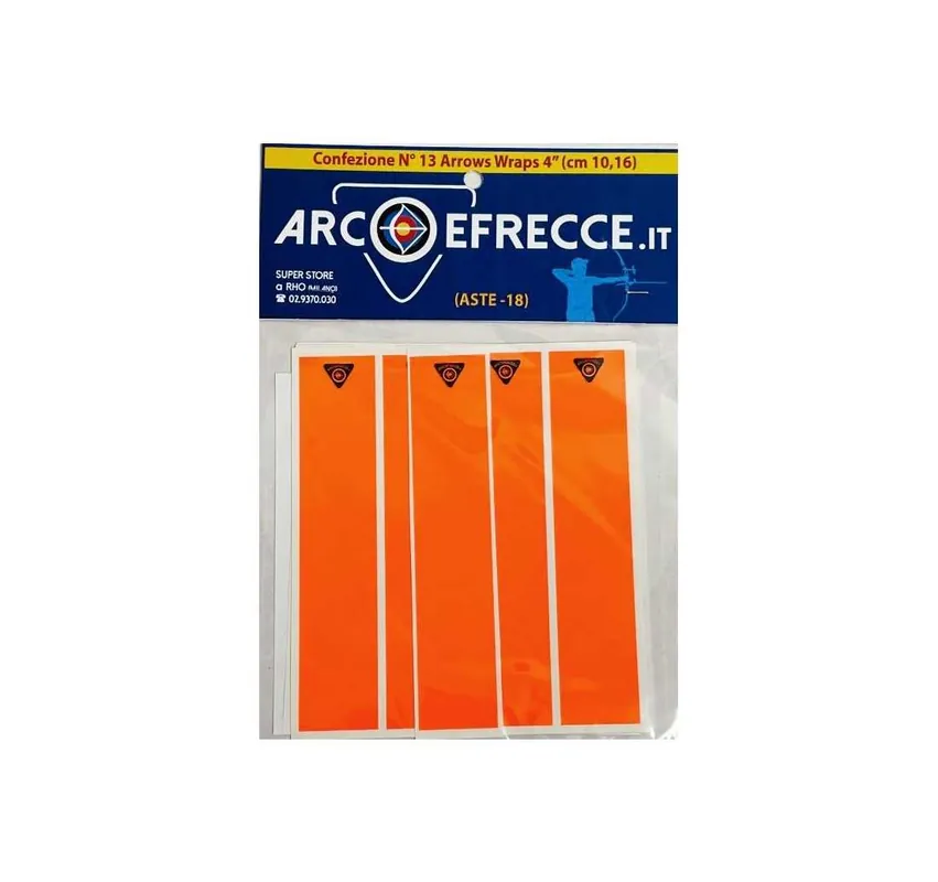 BEST ARCHERY ARROW WRAPS ADESIVI x ASTE -18 (conf. 13pz)