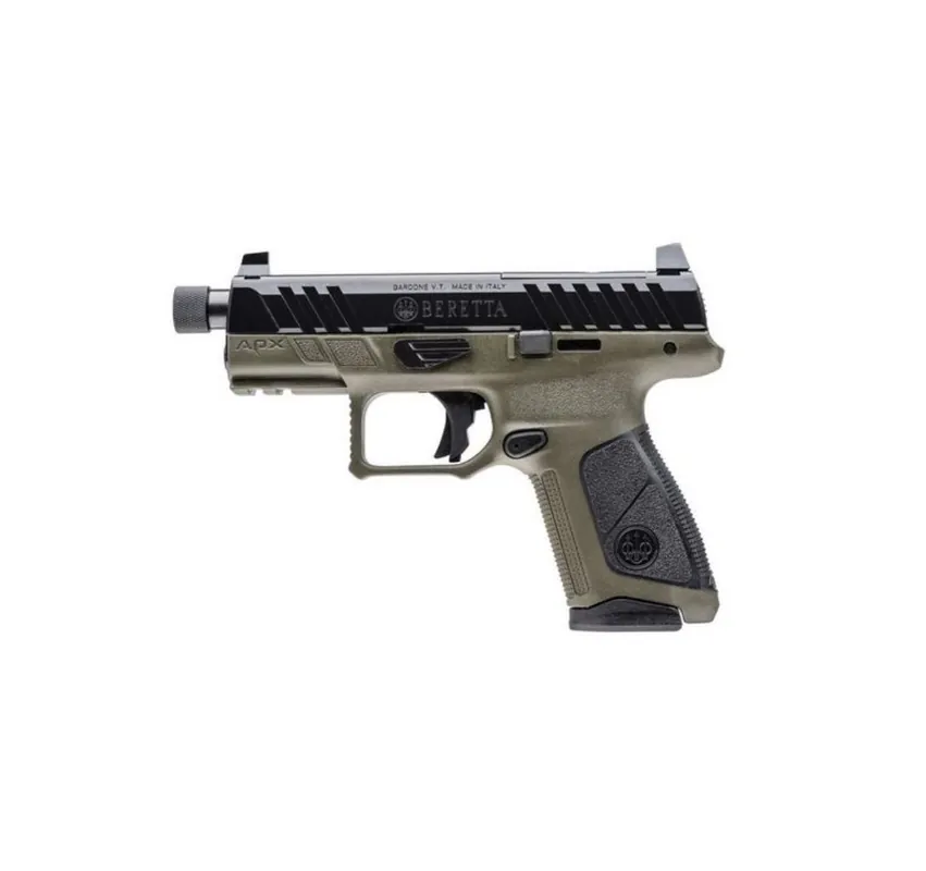 BERETTA PISTOLA APX A1 COMPACT CAL 9x19 9 LUGER OLIVE