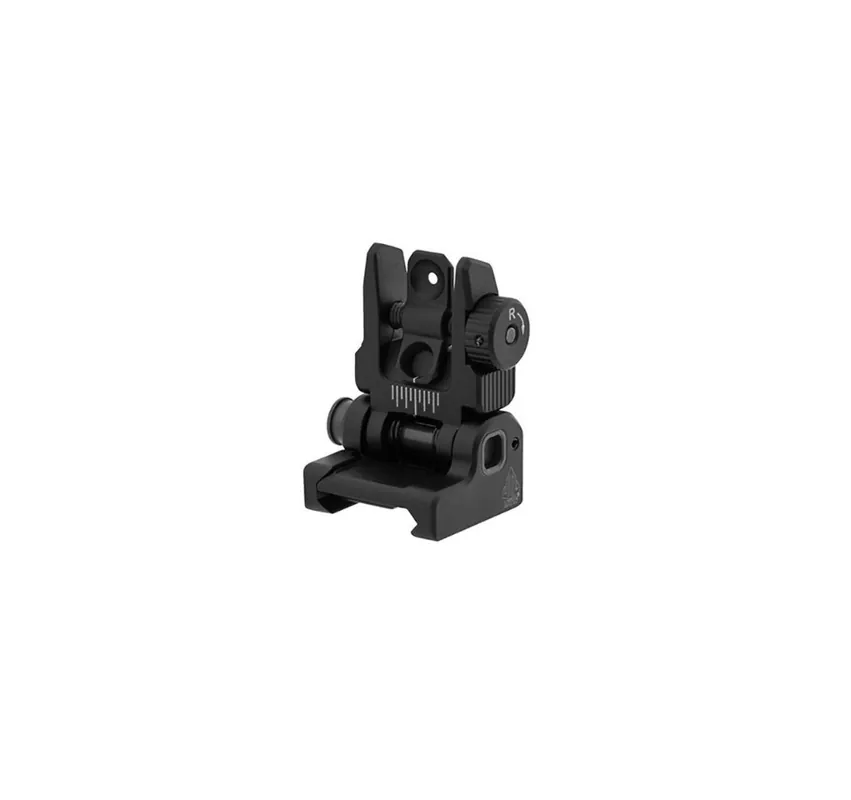 UTG MIRINO POSTERIORE FLIP UP ACCU PER AR15 PICATINNY
