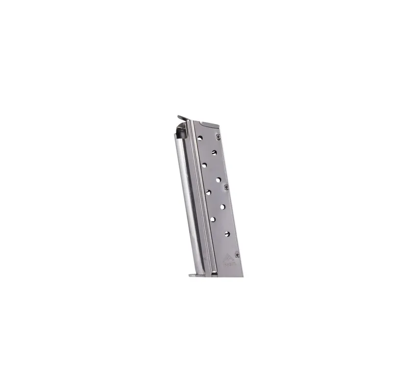 MEC GAR CARICATORE PER COLT 1911 CAL 9mm NICHELATO *9 COLPI*