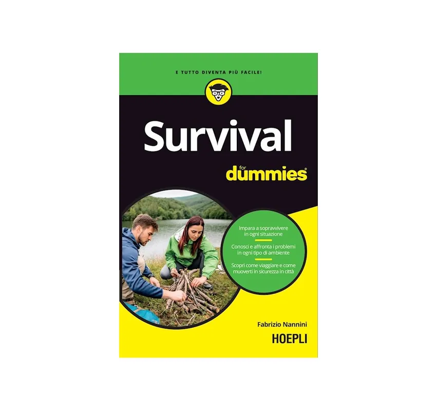 HOEPLI LIBRO SURVIVAL FOR DUMMIES di NANNINI FABRIZIO