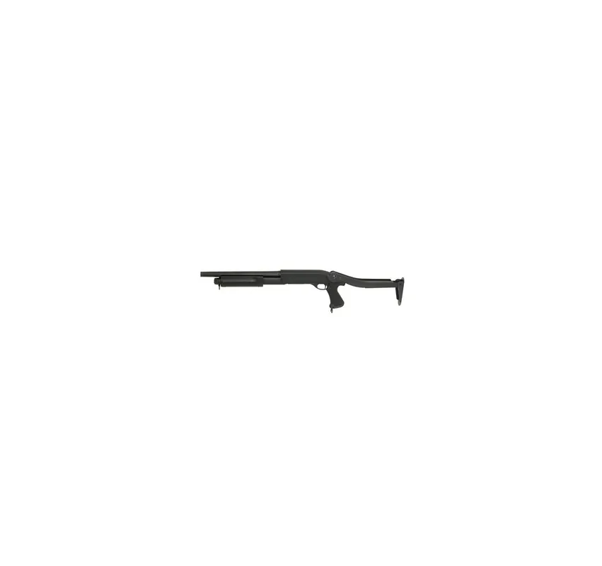 CM FUCILE POMPA SOFTAIR 3 CANNE CARTUCCIA 30 COLPI FOLDING STOCK (CM-352)