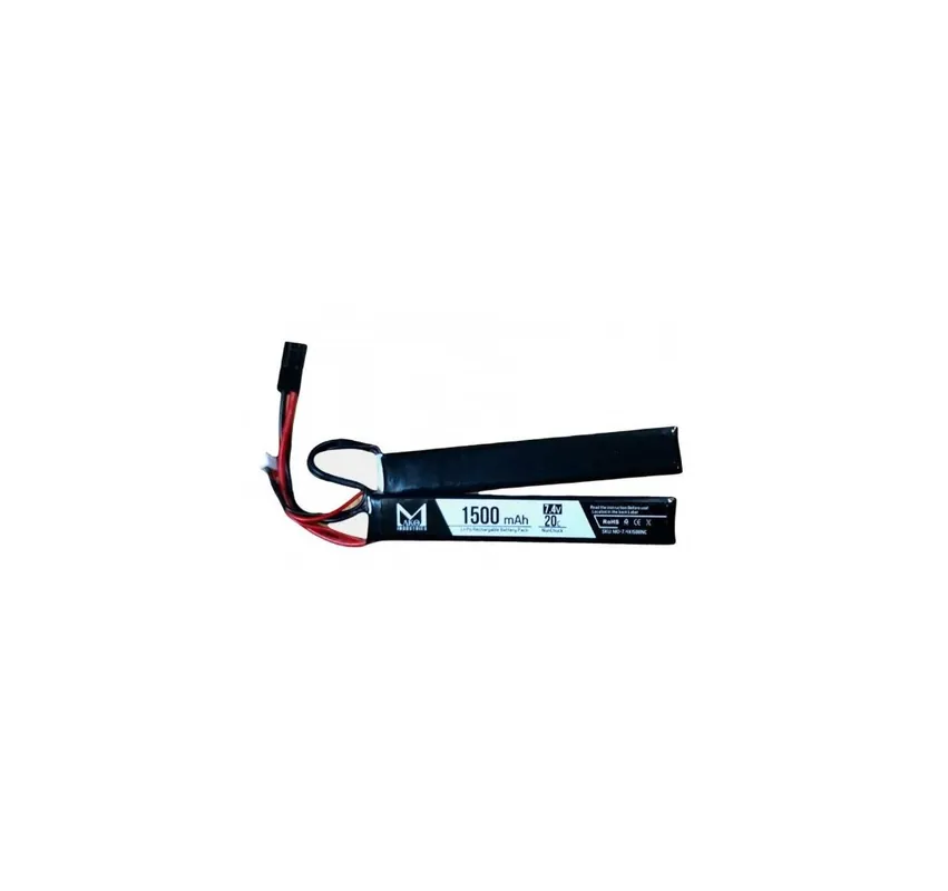 MAKO BATTERIA LIPO 7.4V 150MAH DUAL 20C 125X20X15 - CONNETTORE TAMIYA (MO-7.4X1500NC)