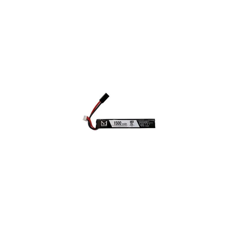 MAKO BATTERIA LIPO STICK 7.4V 1500MAH 20C 125X20X15 - CONNETTORE TAMIYA (MO-7.4X1500ST)