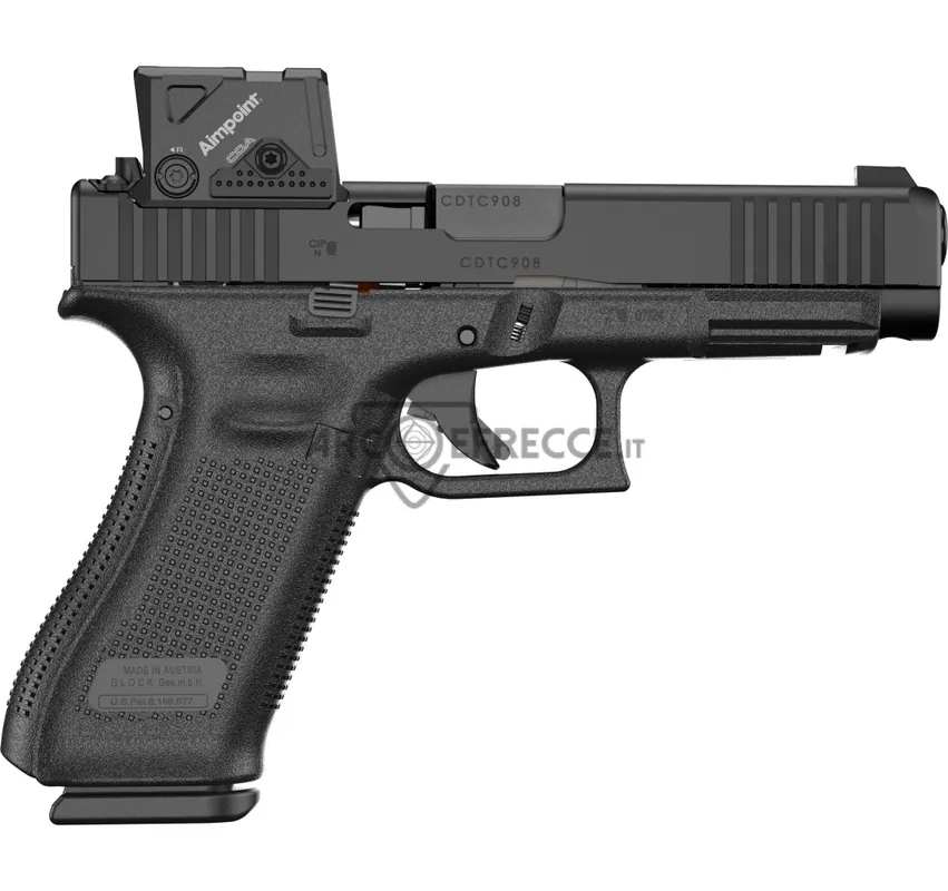 GLOCK PISTOLA Mod 47 CAL 9x19 9 LUGER A-CUT COA COMBO FS MOS