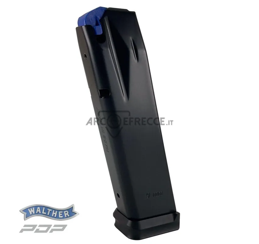 WALTHER CARICATORE PER PDP FULL CAL 9MM 18C CON FONDELLO ALLUMINIO