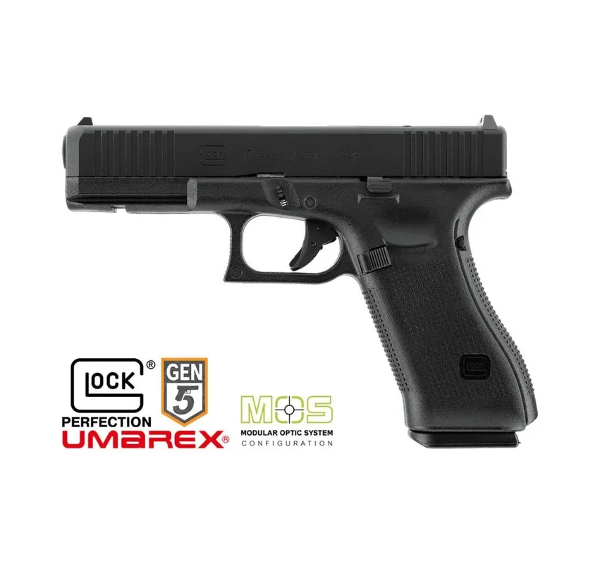 UMAREX PISTOLA SOFTAIR A GAS GLOCK 17 GEN 5 MOS