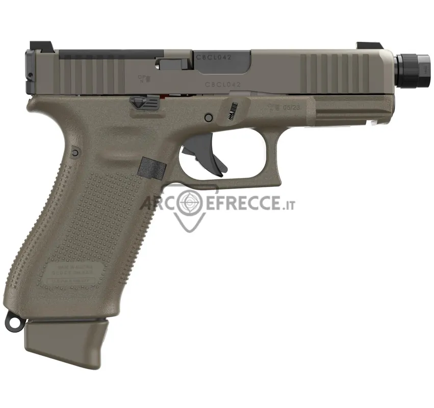 GLOCK PISTOLA Mod 45 HUNTER CAL 9x19 9 LUGER