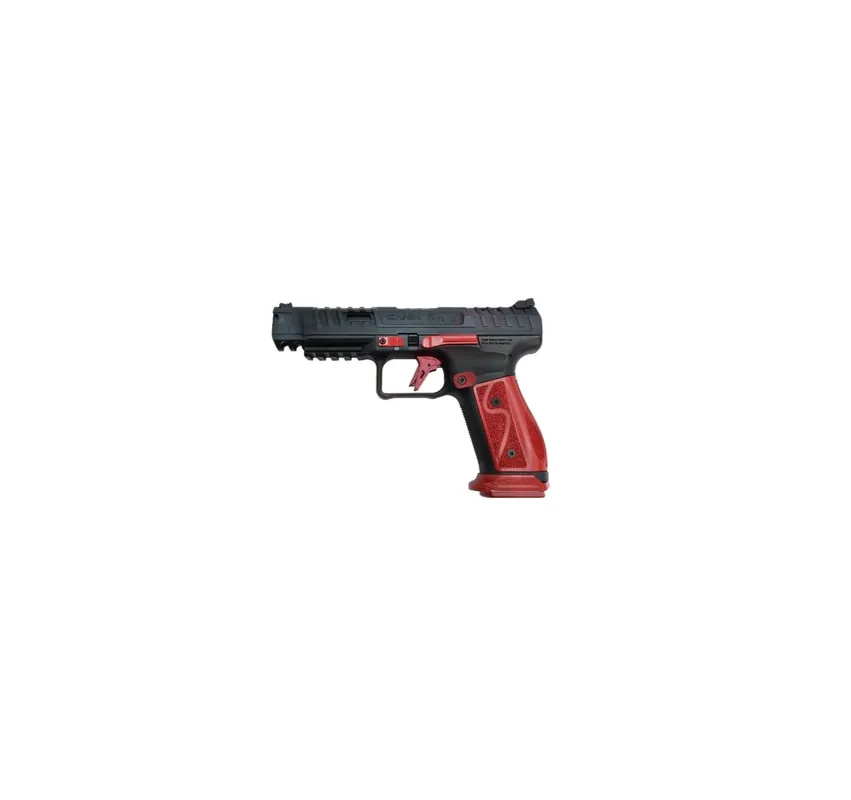 CANIK PISTOLA SFX RIVAL-S FULL METAL 5" COMPETITION READY CAL 9x19 9 LUGER colore ROSSO/NERO