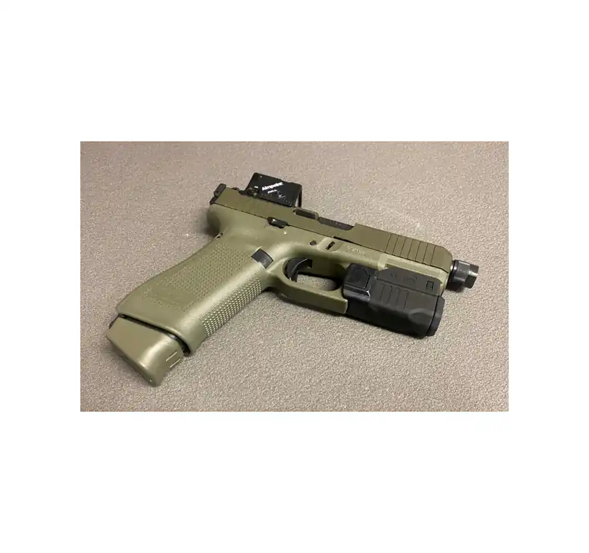 GLOCK PISTOLA Mod 45 HUNTER CAL 9x19 9 LUGER A-CUT COA COMBO GTL-II FS MOS