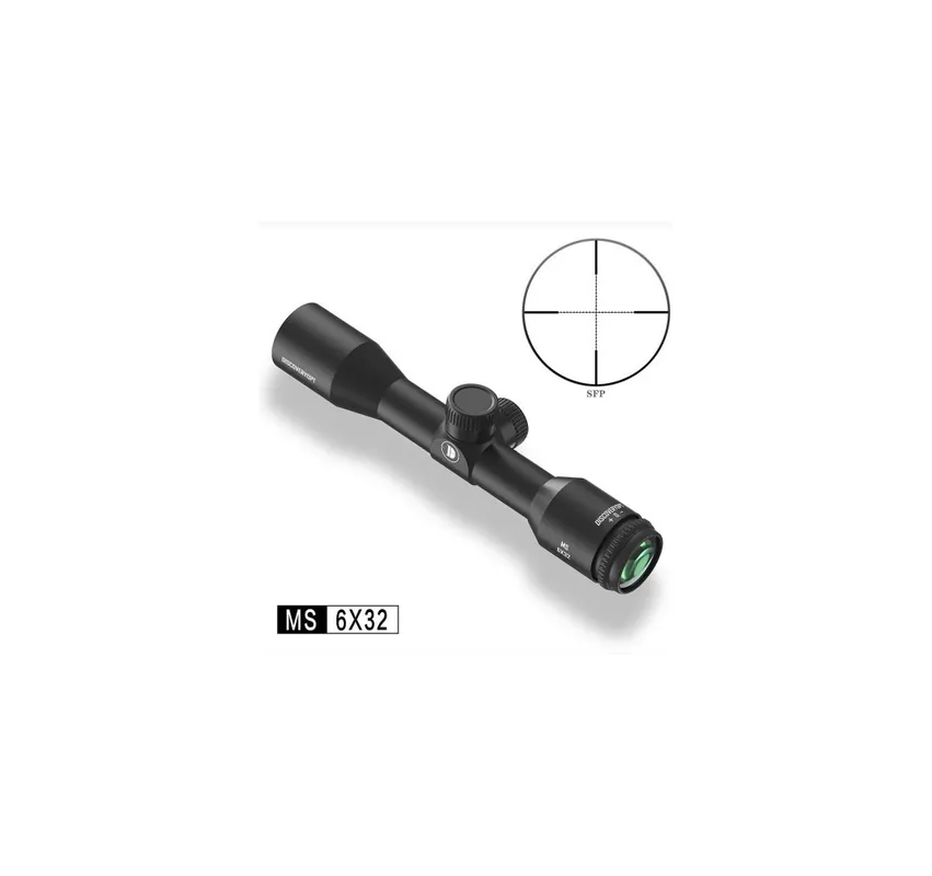 DISCOVERY OPTICS OTTICA MS 6x32 TUBO 1" ANELLI 11mm CANNOCCHIALE