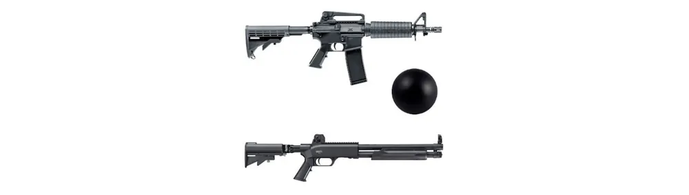 Carabine T4E palline gomma
