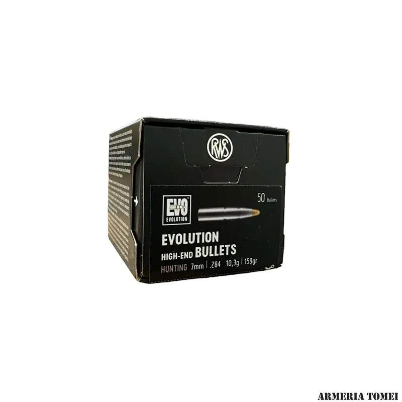 RWS - PALLE - EVOLUTION 7mm .284 - 10,3g 159gr (50pz)
