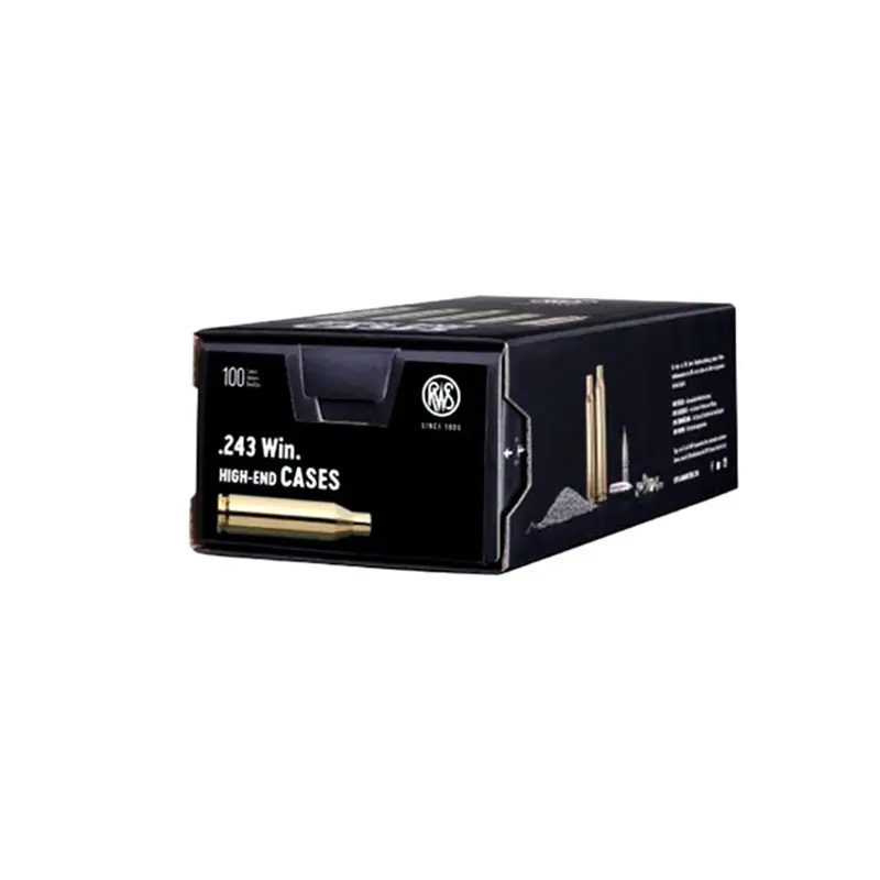 BOSSOLI - RWS - .243 Win. HIGH-END CASES (100PZ)