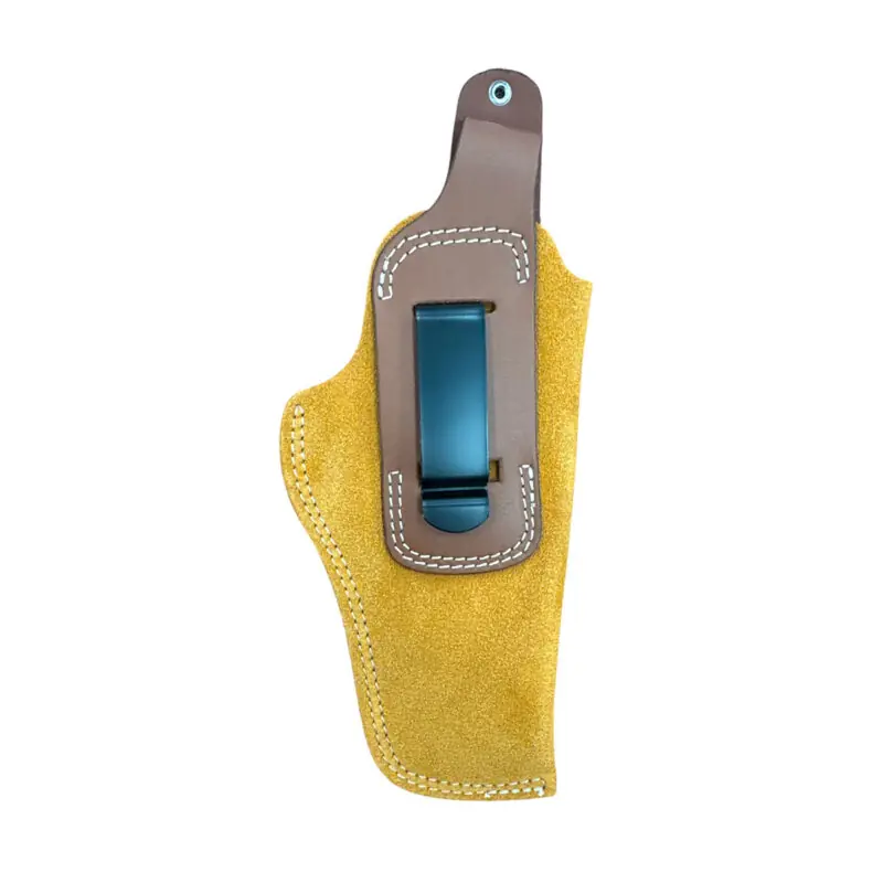 VEGA HOLSTER - FONDINA IN PELLE SCAMOSCIATA USO INTERNO/ESTERNO CON CLIP ACCIAIO PER L/AUTO AS BERETTA 92/98